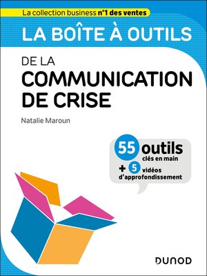 cover image of La boîte à outils de la Communication de crise